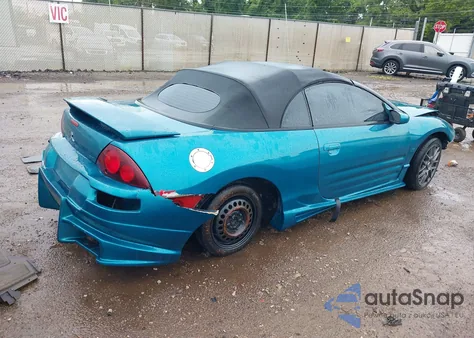 2003 Mitsubishi Eclipse Gt z USA, uszkodzony, nr VIN 4A3AE55H83E126340